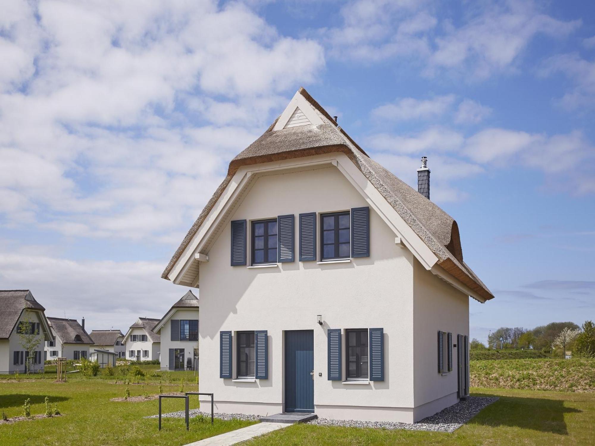 Reetland Am Meer - Premium Reetdachvilla Mit 3 Schlafzimmern, Sauna, Kamin Und Massagesessel F05 ดรันส์เคอ ภายนอก รูปภาพ